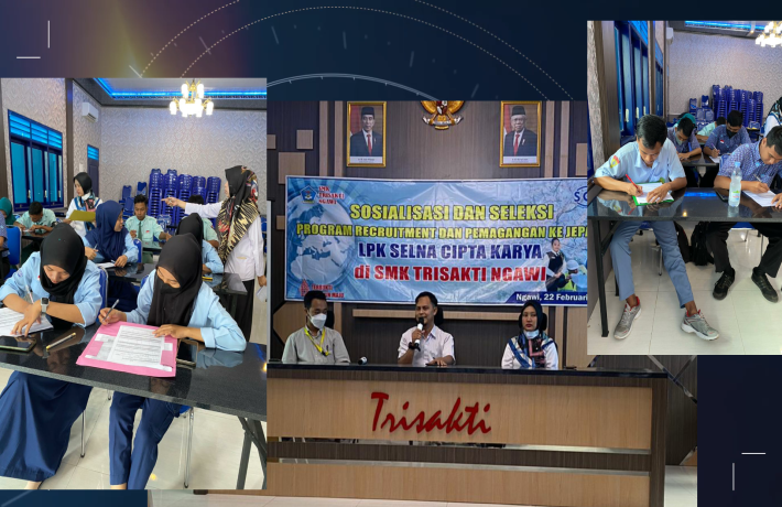 Recruitment Pemagangan Ke Jepang di SMK Trisakti Ngawi Banjir Peminat